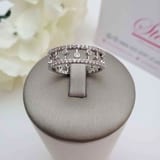 Zirconia Circle Ring view 2