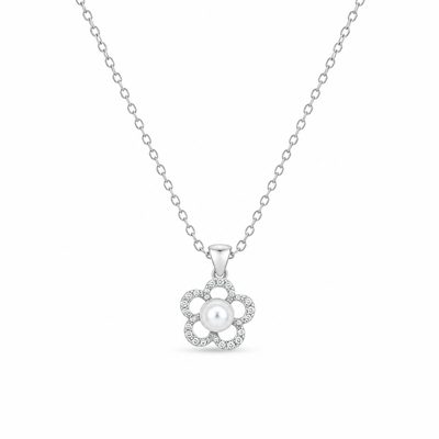 Silver Bloom Necklace