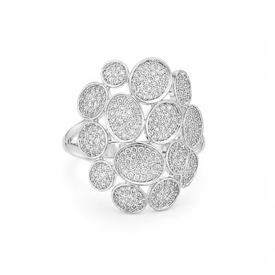 Marble Disc Ring