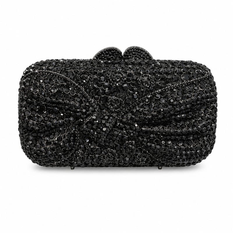 Black Stone Clutch