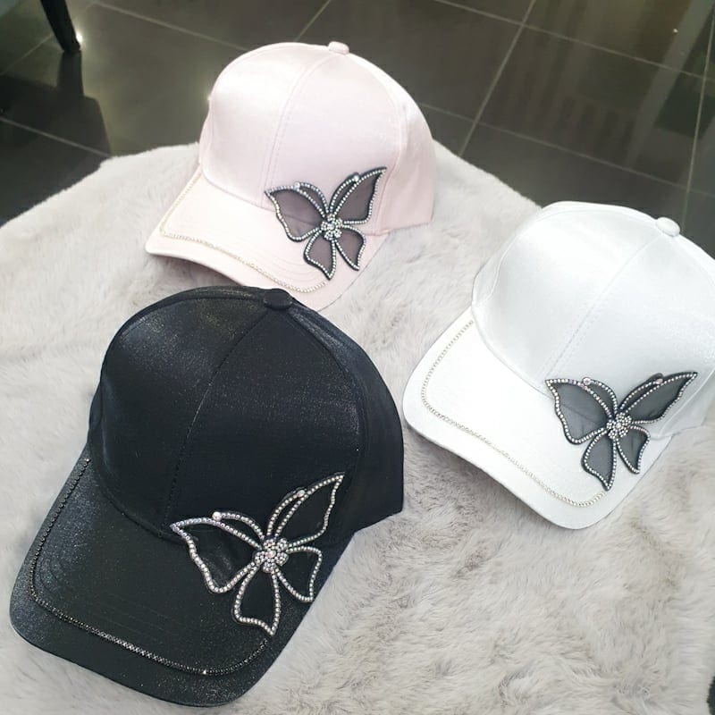 Butterfly Face Cap