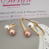 3Tone Ball Bangle view 5
