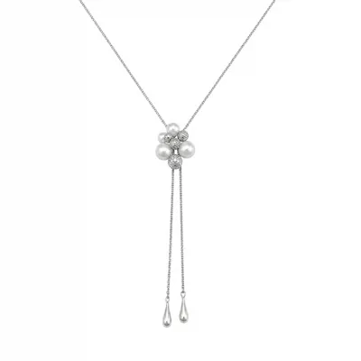 Grey Mix Necklace