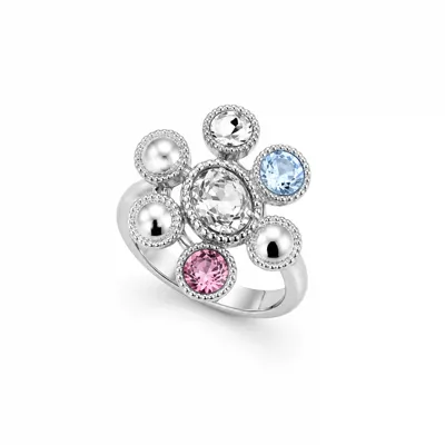 Silver-Multi Ring