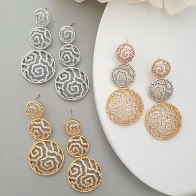 Cascade Drop Earrings