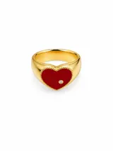 Love Heart Ring view 3