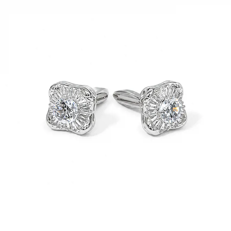 Silver Square Cufflinks