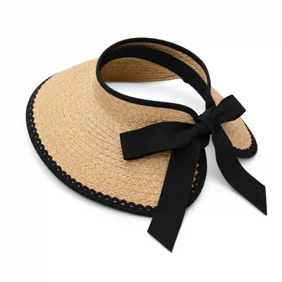 Wide Brim Bow Hat