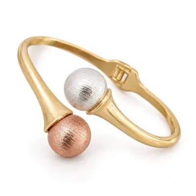 3Tone Ball Bangle