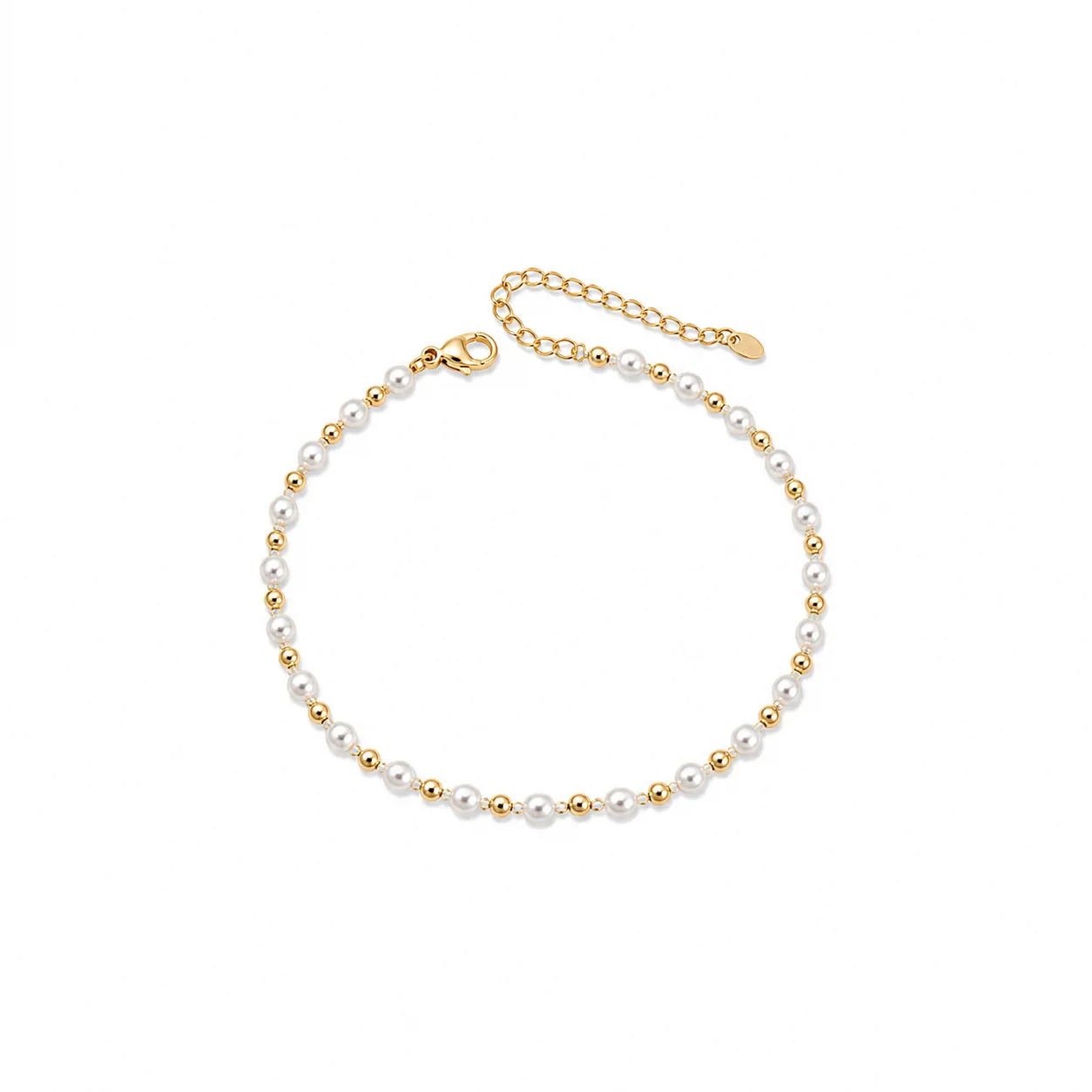 Pearl Single Anklet