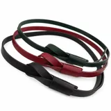 Adjustable Leather Belt view 7
