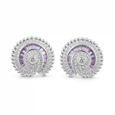 Elegant Flat Earrings