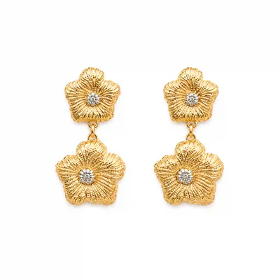 Double Petal Earring