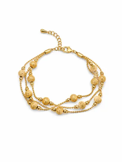 Gold Ball Bracelet