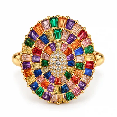 Gold Prong Ring