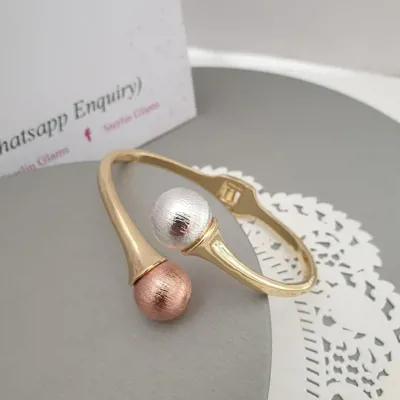 3Tone Ball Bangle