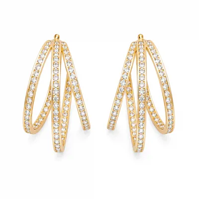 Triple Loop Earrings