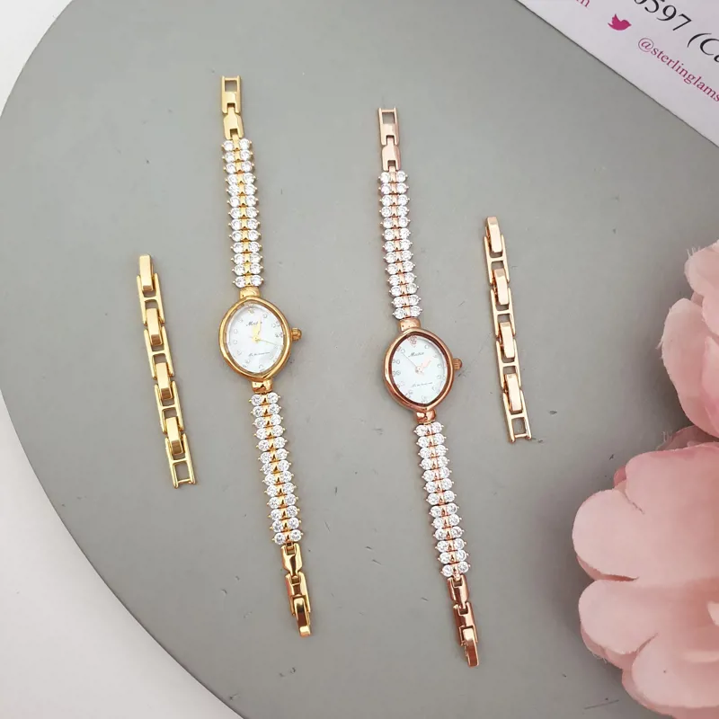 MEIBIN GOLD STONE WATCH