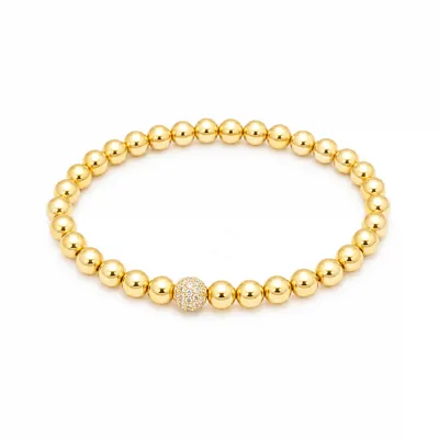 Elasticated Mini Ball Bracelet