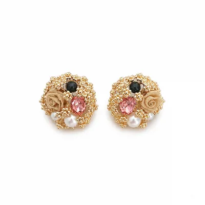 Gold Cluster Earring