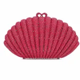 Shell Crystal Clutch view 2