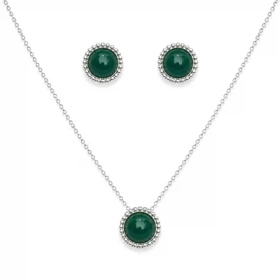 2Piece Emerald Moon Set