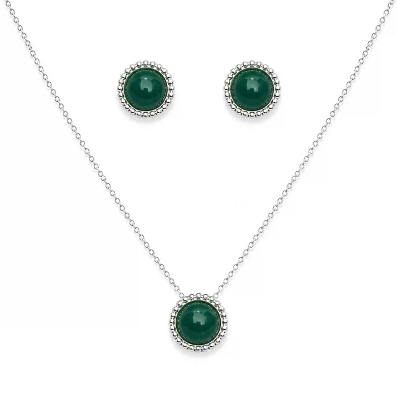 2Piece Emerald Moon Set