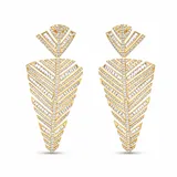 Prong Leaf Earrings view 6