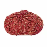 Leafy Crystal Clutch view 3