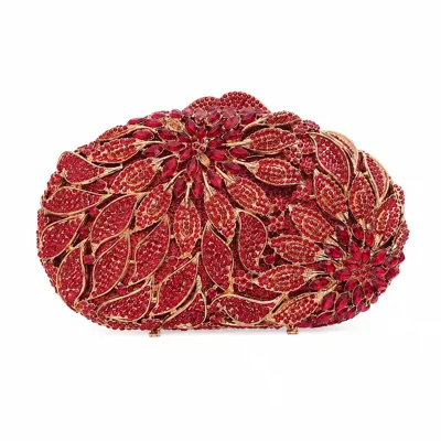 Leafy Crystal Clutch