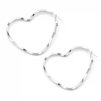 Heart Edge Earrings