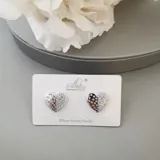 Heart Tone Earring view 3