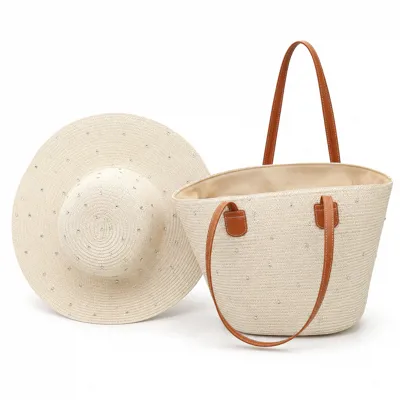 Stoned Sun Hat & Bag Set