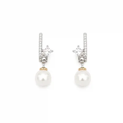 Pearl Stoned Earring