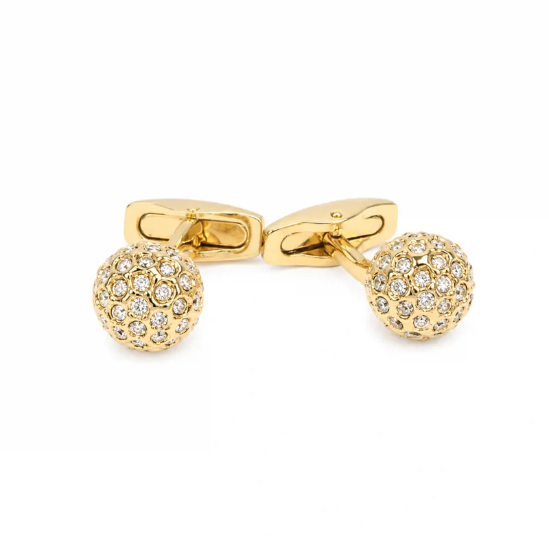 Gold Ball Cufflinks