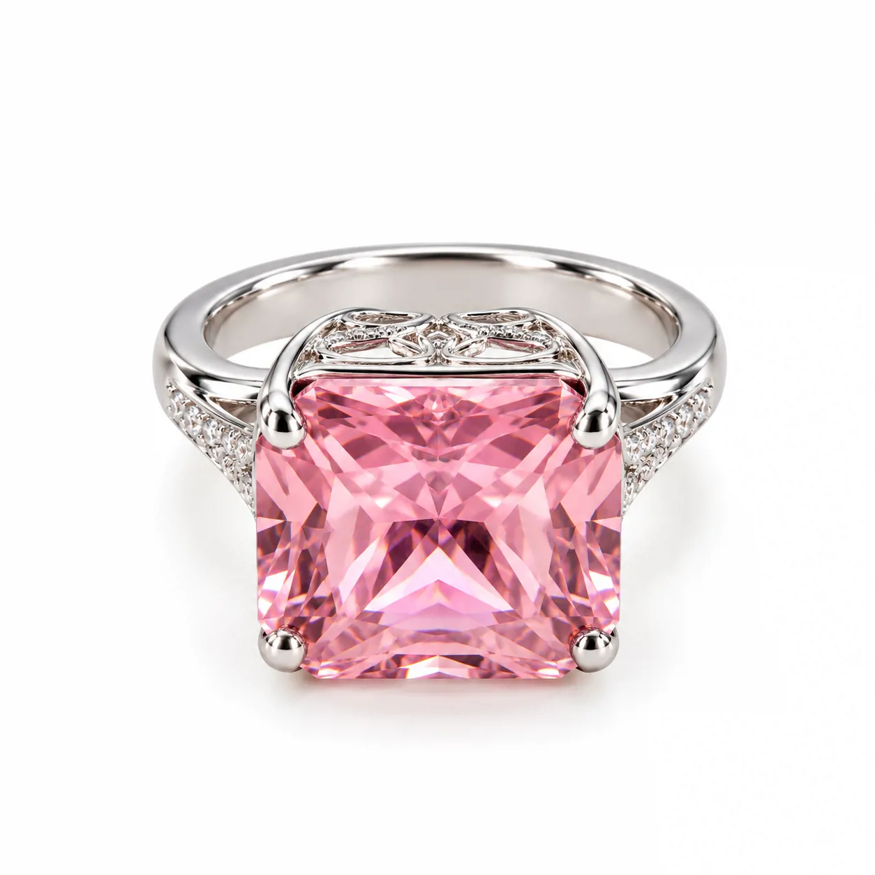 Rectangle Stone Ring