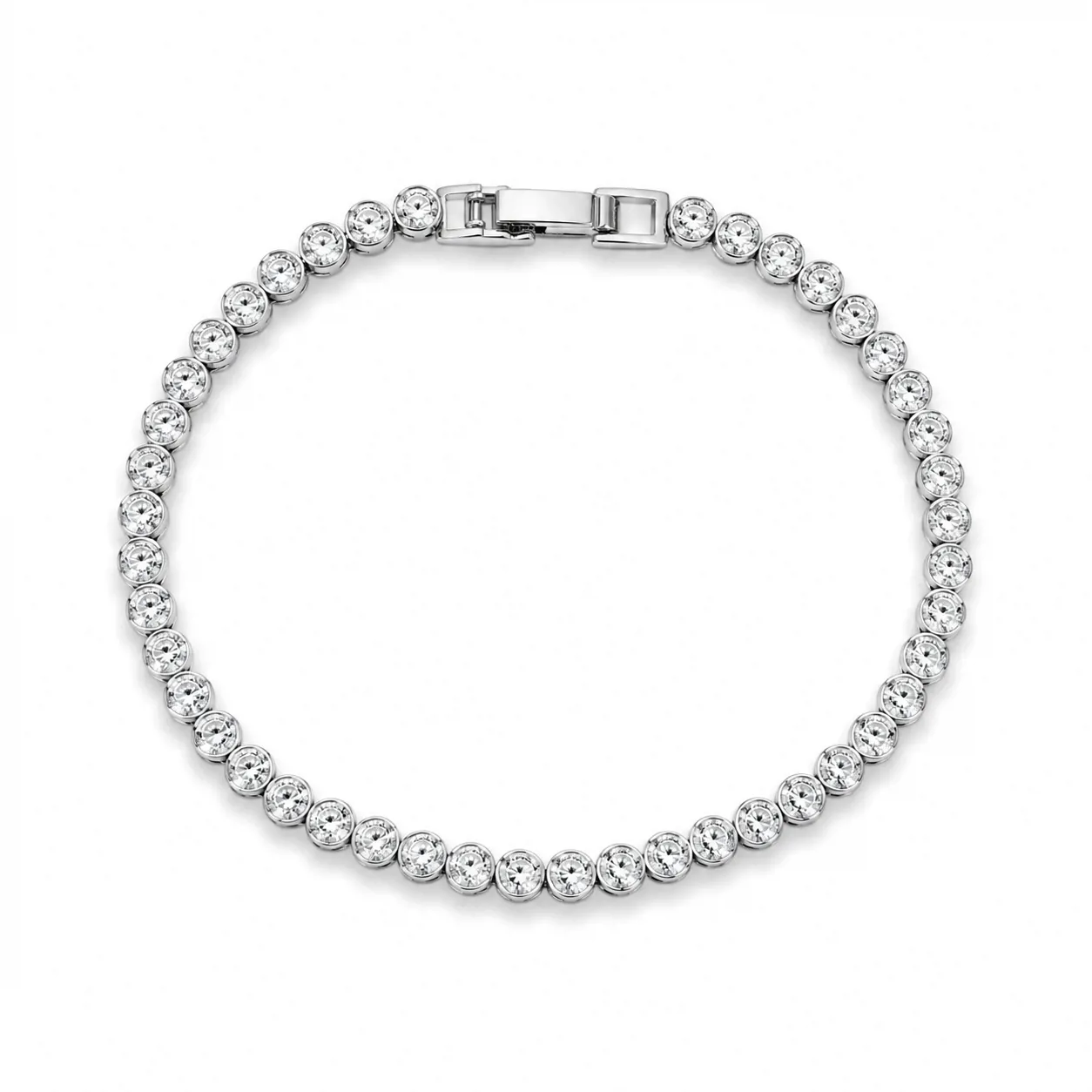 Crystal Ball Link Bracelet