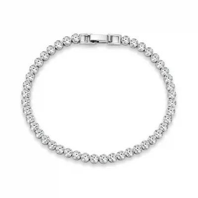 Crystal Ball Link Bracelet