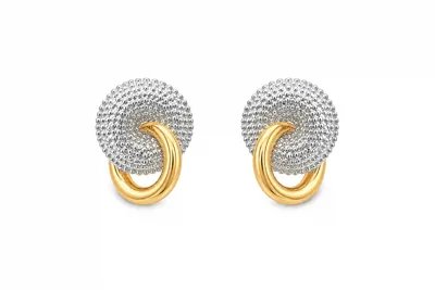 YingYang loop Earring
