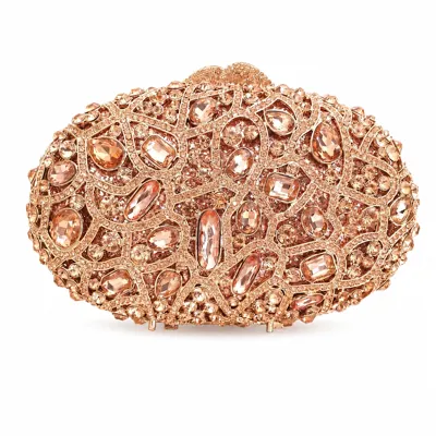 Multi Stone Gold Clutch