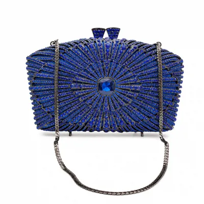 Large Stone Crystal Clutch