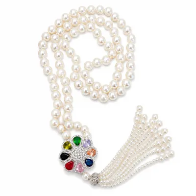 Multi Pearl Necklace