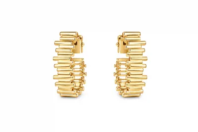 Rake Gold Multi Earring