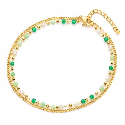 Layered Double Anklets
