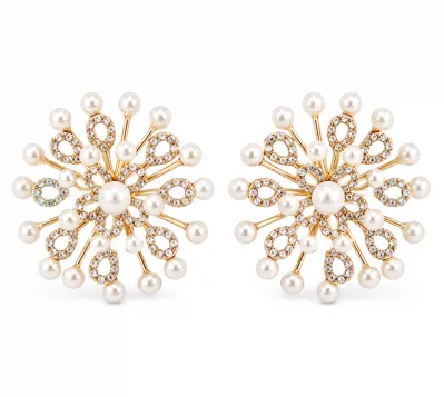 Pearl Cluster Earring