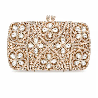Spade Crystal Clutch