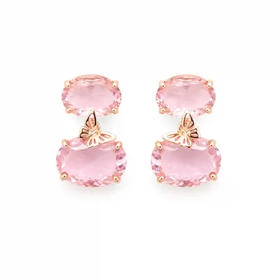 Butterfly Gem Earring