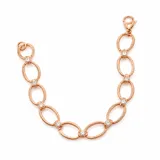 Interlock Gold Bracelet view 4