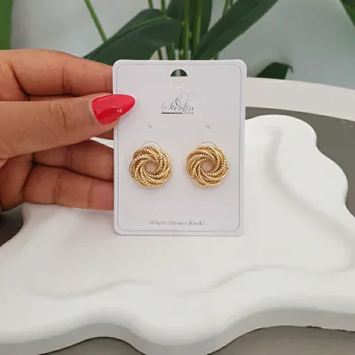 Layered Circle Earring
