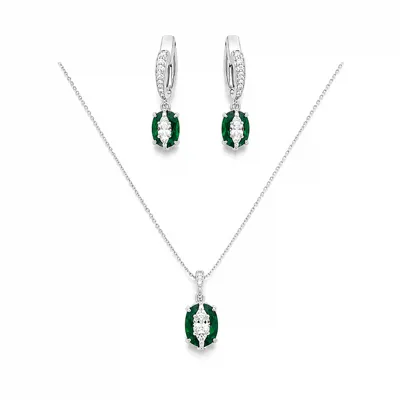 Asgardian Crystal Necklace Set